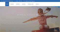 Desktop Screenshot of entspanntes-fliegen.de